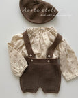 Baby Knit Overalls