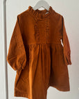 Winnie Corduroy Dress – Kleid mit Volant-Details