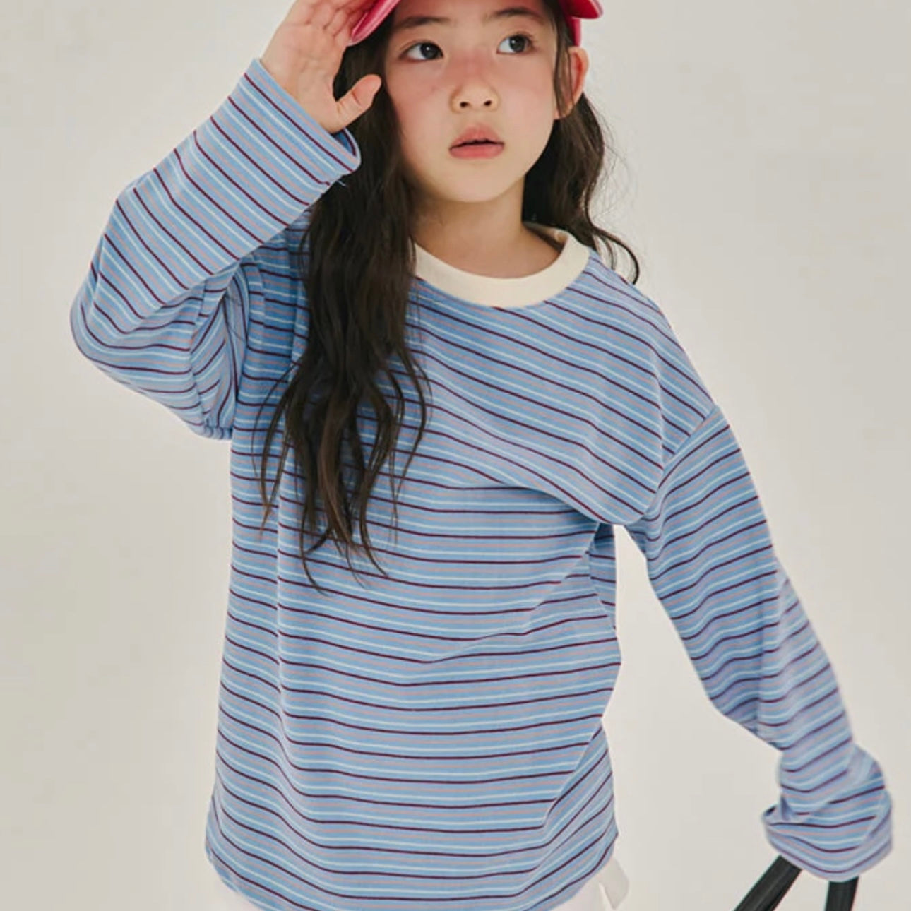 Brushed Stripe Tee