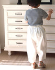 Crinkle Cotton Pants