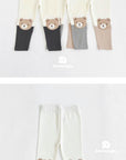 Little Foxx – Teddy Bear Two-Tone Leggings