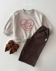 Little Foxx – Heart Embroidery Sweatshirt