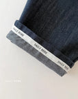 Little Foxx – Roll-Up Raw Denim Pants