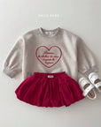 Little Foxx – Heart Embroidery Sweatshirt