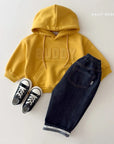 Little Foxx – Roll-Up Raw Denim Pants