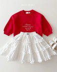 Little Foxx – Heart Embroidery Sweatshirt