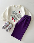 Little Foxx – Strawberry Ribbon Sweatshirt