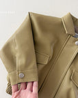 Little Foxx – Faux Leather Jacket