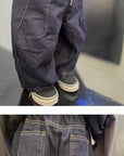 Little Foxx – Curved Denim Pants