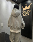 Little Foxx – Twin Loose Hood Zip-up
