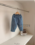 Little Foxx – Pintuck Kong Denim Pants