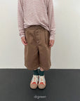 Stitch Bermuda Pants