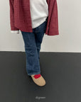 Bootcut Denim Pants