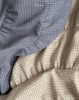 Check Tiered Skirt