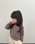 Striped Latte Tee