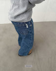 Little Foxx – Quilted Denim Pants