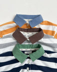 Striped Collar Sweatshirt