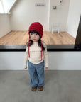 Little Foxx – Toffee Turtleneck Tee
