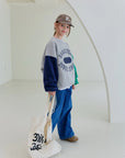 Little Foxx – Double Fleece Colorblock Sweatshirt