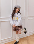 Little Foxx – Velour Woolen Check Shorts