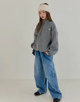 Little Foxx – Front Pleated Denim Pants