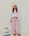 Little Foxx – Double Fleece 75 Crop Hoodie