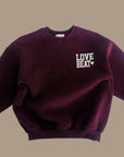 Little Foxx – Double Fleece Love Sweatshirt