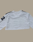 Little Foxx – V-Color Block Crop Tee