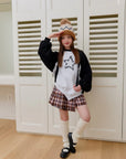 Little Foxx – Double Fleece Asymmetric Sweatshirt