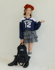 Little Foxx – V-Color Block Crop Tee