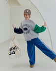 Little Foxx – Double Fleece Colorblock Sweatshirt