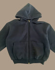 Little Foxx – Double Fleece Overfit Hooded Zip-up
