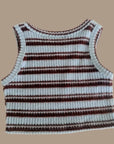 Little Foxx – Striped Knit Vest