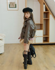 Little Foxx – Leather Jacket