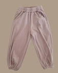 Little Foxx – Mink Velour Jogger Pants