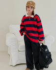 Little Foxx – Denggang Striped Collar Tee
