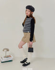 Little Foxx – Striped Knit Vest