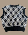 Little Foxx – Fleece Argyle Vest