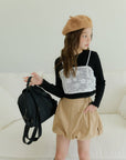 Little Foxx – Embroidery Layered Tee