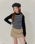 Little Foxx – Striped Knit Vest
