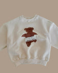 Little Foxx – Double Fleece Skirt Bear Sweatshirt