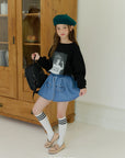 Little Foxx – Jessica Denim Skirt Pants