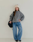 Little Foxx – Front Pleated Denim Pants
