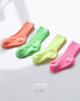 Little Foxx – Neon Ribbed Socks