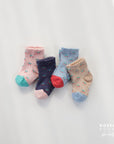 Little Foxx – Cherry Waffle Sock Set