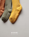 Little Foxx – Maple Ribbed Socks