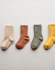 Little Foxx – Maple Ribbed Socks
