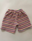 Rainbow Stripes Shorts – Sommerstreifen für sonnige Tage
