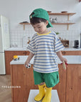 Wide Pleated Pocket Pants
