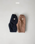 Peach Cotton Pants